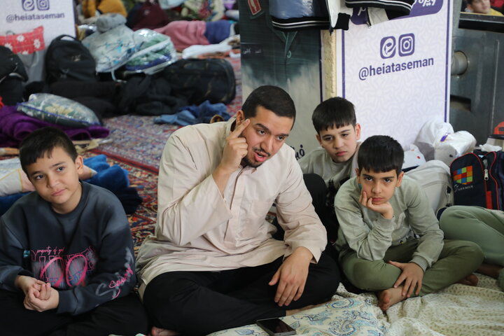 اعتکاف هیئت دانش‌آموزی، دانشجویی آسمان در اصفهان