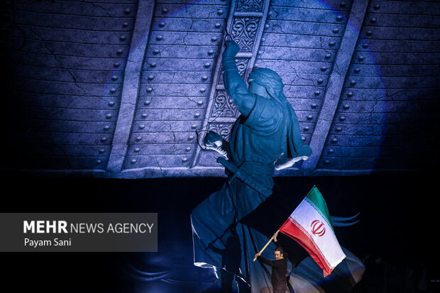 رونمایی از نماد «فاتح خیبر»