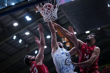 تیم بسکتبال شهرداری گرگان بدون حضور تماشاگرانش برد