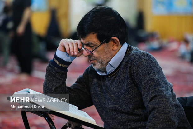 مراسم معنوی اعتکاف در اردبیل