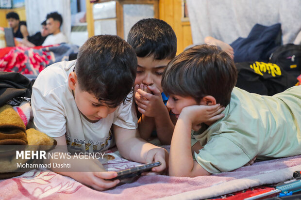 مراسم معنوی اعتکاف در اردبیل