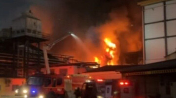 اوضاع کارخانه بزرگ و حادثه دیده آمل