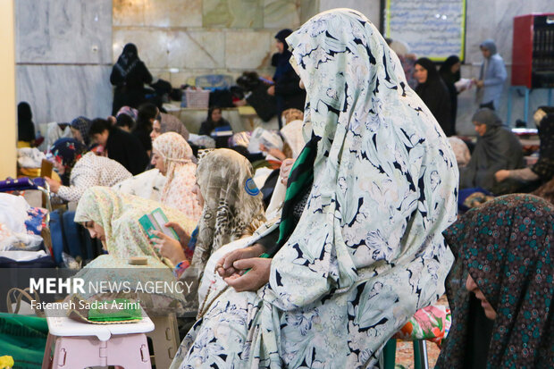 اعتکاف بانوان در مسجد مقدس جمکران