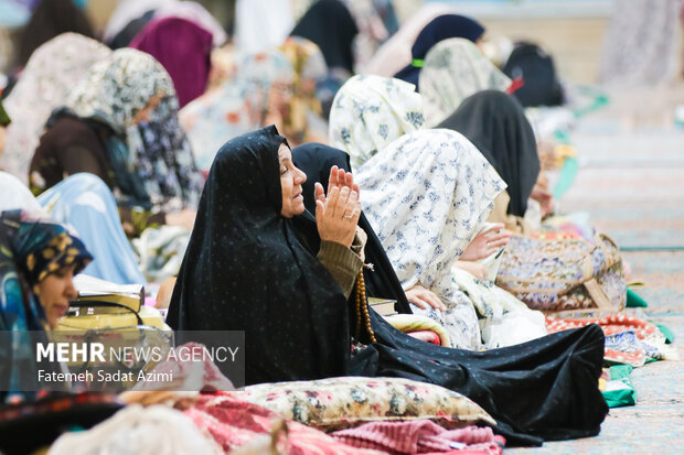 اعتکاف بانوان در مسجد مقدس جمکران