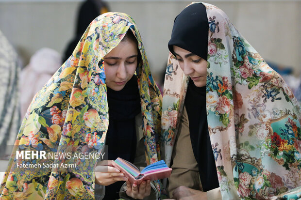 حضور ۱۱۰۰ معتکف در اعتکاف دانشآموزی و مادردختری رامیان