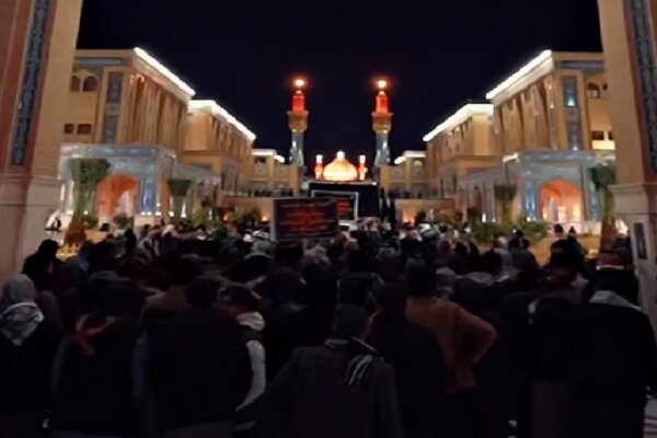 İmam Ali (a.s.) Türbesi’nde Hz. Zeynep (s.a.) için yas