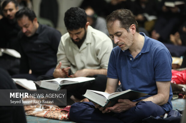 اعتکاف مسجد حضرت اباالفضل العباس (ع) شهرغلامان