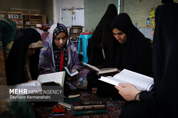 مراسم معنوی اعتکاف در پیشوا