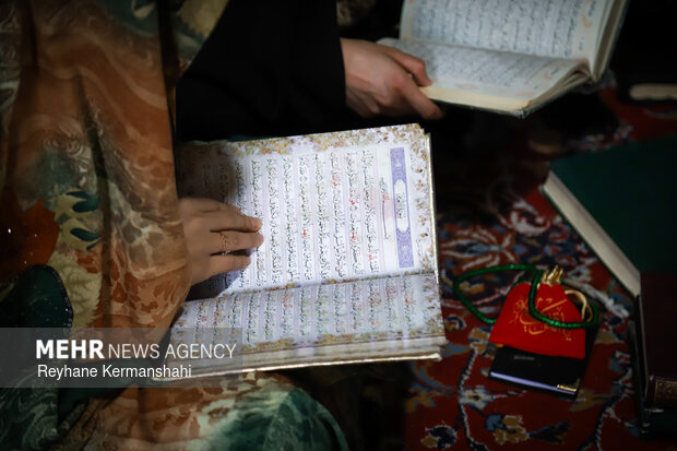 مراسم معنوی اعتکاف در پیشوا