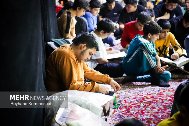 آیین اعتکاف در ملکشاهی ایلام