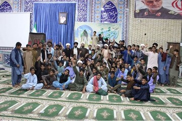 مراسم اختتامیه اعتکاف در دلگان برگزار شد