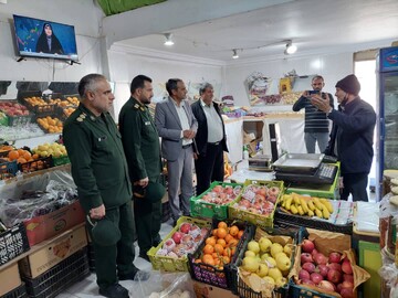 میرزایی: تامین کالای اساسی و تشدید نظارت بر قیمت‌ها در گراش ادامه دارد