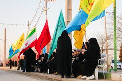 ورود کاروان پیاده روی انصار الحسین به ایذه