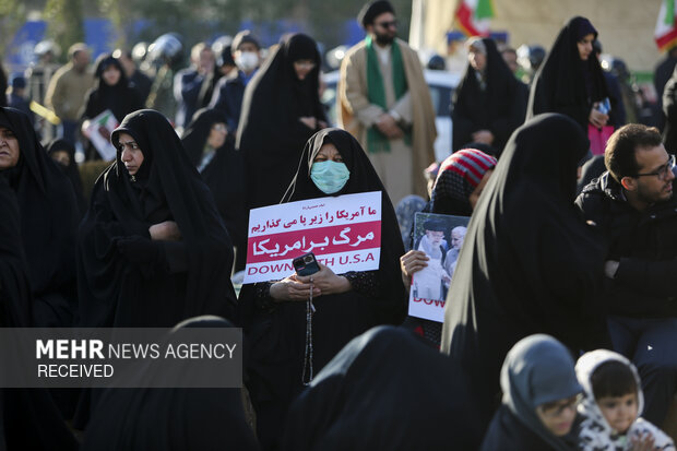 تجمع بزرگ«تا پای جان برای ایران» در اصفهان