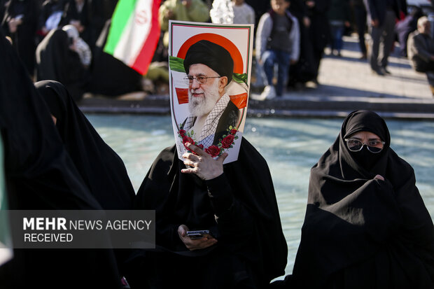 تجمع بزرگ«تا پای جان برای ایران» در اصفهان