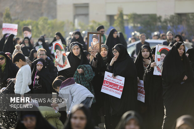 تجمع بزرگ«تا پای جان برای ایران» در اصفهان