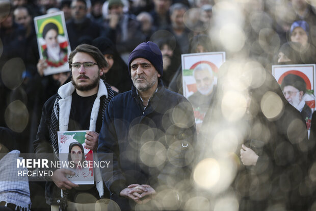 تجمع بزرگ«تا پای جان برای ایران» در اصفهان