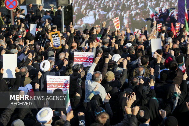 تجمع بزرگ«تا پای جان برای ایران» در اصفهان