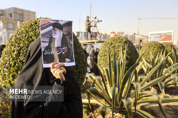 تجمع بزرگ«تا پای جان برای ایران» در اصفهان