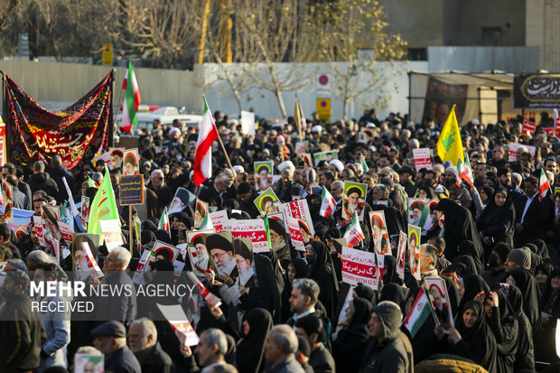 تجمع بزرگ«تا پای جان برای ایران» در اصفهان
