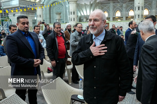گردهمایی جامعه کارگری و تولید با حضور رئیس مجلس شورای اسلامی