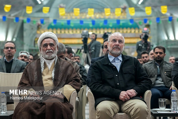 گردهمایی جامعه کارگری و تولید با حضور رئیس مجلس شورای اسلامی
