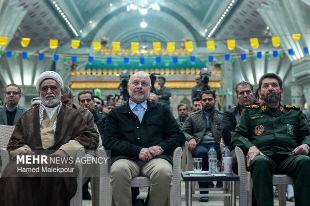 گردهمایی جامعه کارگری و تولید با حضور رئیس مجلس شورای اسلامی