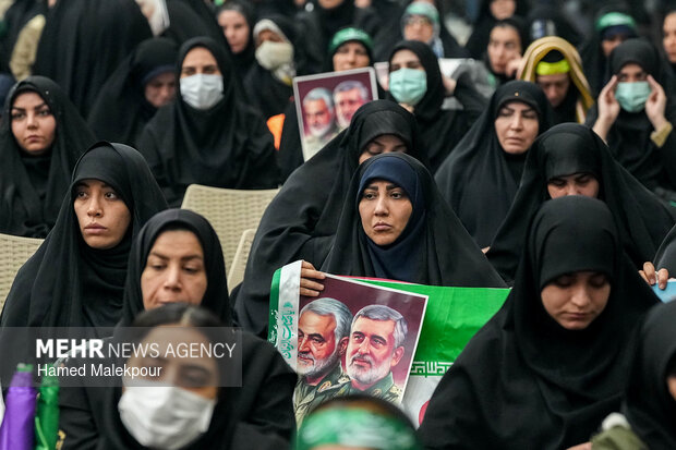 گردهمایی جامعه کارگری و تولید با حضور رئیس مجلس شورای اسلامی