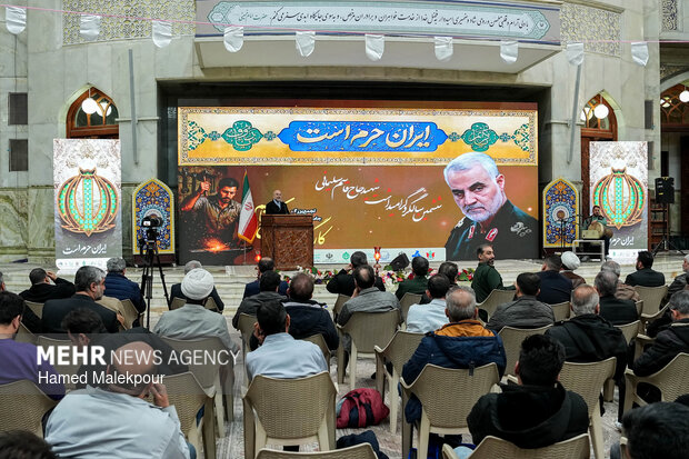 گردهمایی جامعه کارگری و تولید با حضور رئیس مجلس شورای اسلامی