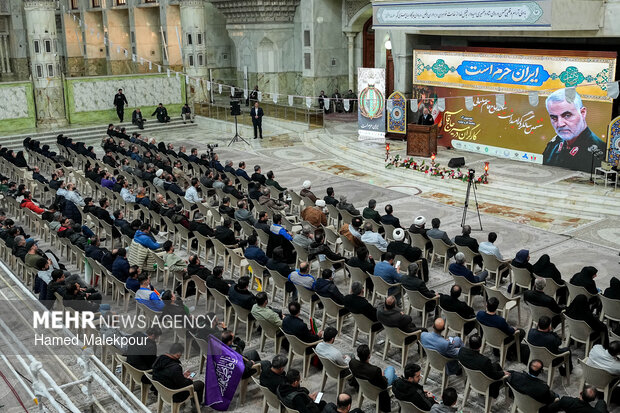 گردهمایی جامعه کارگری و تولید با حضور رئیس مجلس شورای اسلامی