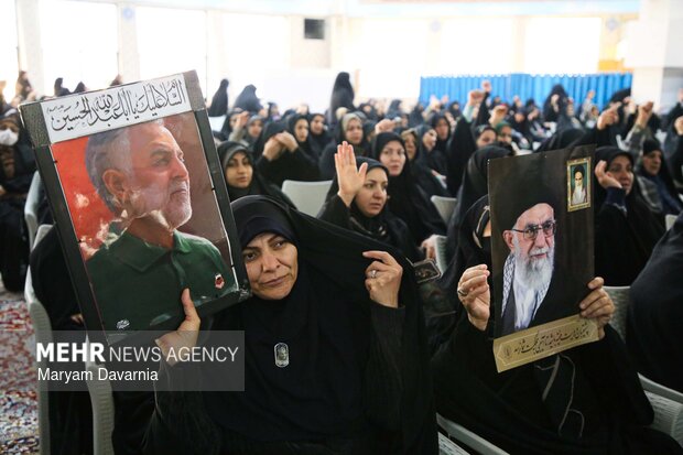 ششمین سالگرد شهادت سردار حاج قاسم سلیمانی در بجنورد