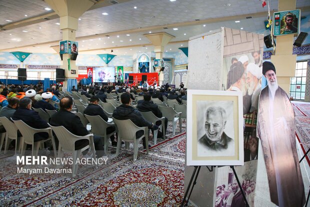 ششمین سالگرد شهادت سردار حاج قاسم سلیمانی در بجنورد