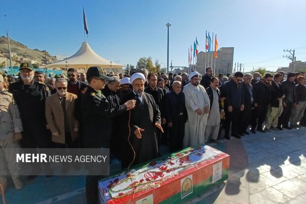 برگزاری مراسم تشییع و خاکسپاری «شهید حقیقت» در زاهدان
