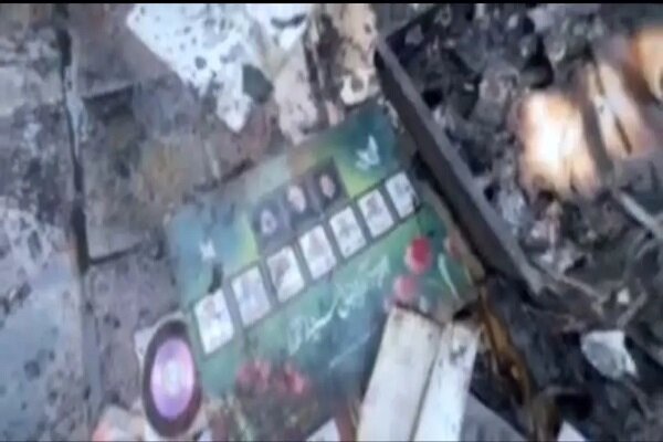 VIDEO: Rioters set fire to Holy Quran in a shop in Bojnourd