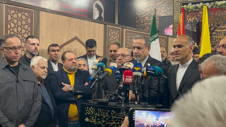 عراقجي من مرقد الشهيد حسن نصر الله: نواصل دعمنا للمقاومة واهدافها السامية في مواجهة الاحتلال