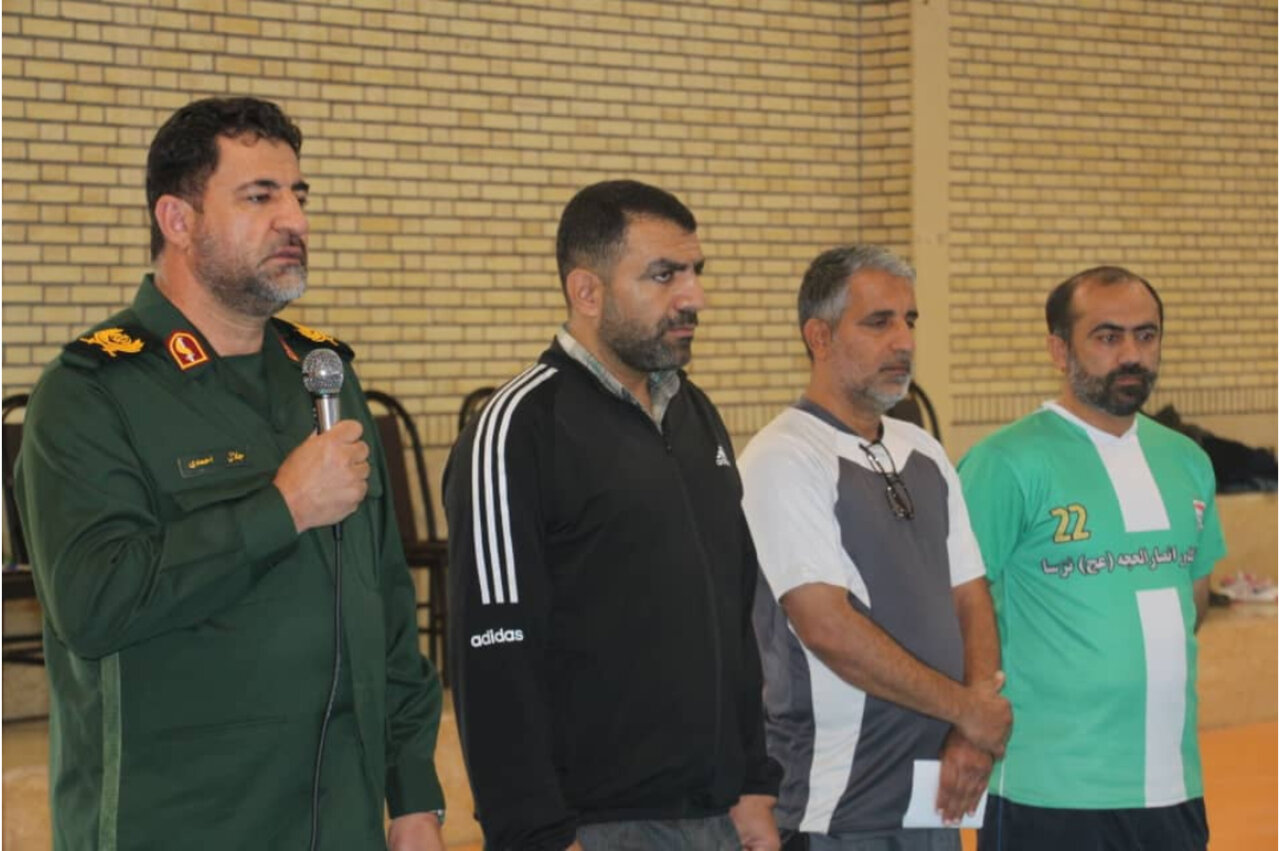 قهرمانی تیپ ۳۳ المهدی جهرم در مسابقات فوتسال قرارگاه مدینه منوره