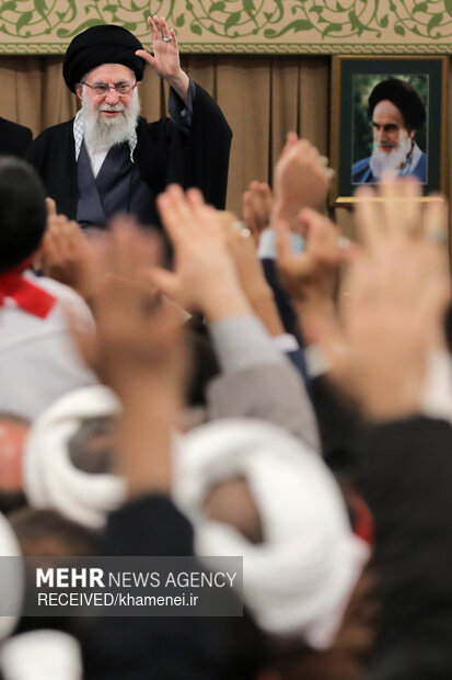 دیدار مردم قم با رهبر معظم انقلاب اسلامی