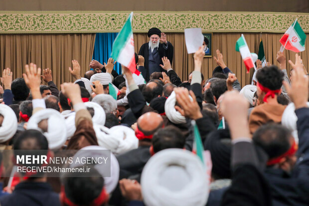دیدار مردم قم با رهبر معظم انقلاب اسلامی 6