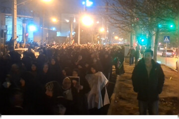 ایرانی شہر قزوین میں فتنہ گروں کے خلاف شدید