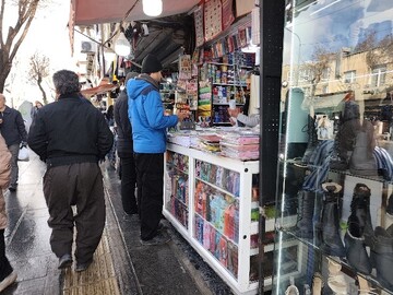 روال عادی زندگی روزمره در شهر سنندج