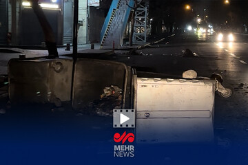 VIDEO: Tehran after riots