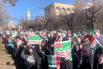 راهپیمایی با شکوه شهرکردی‌ها در محکومیت اغتشاشات