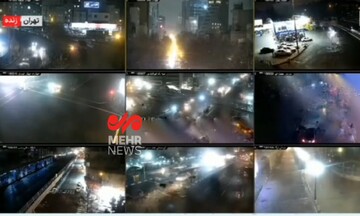 تصاویری از آرامش در خیابان‌های پایتخت