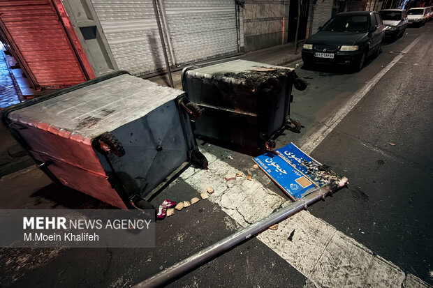 آتش اغتشاش به جان مردم