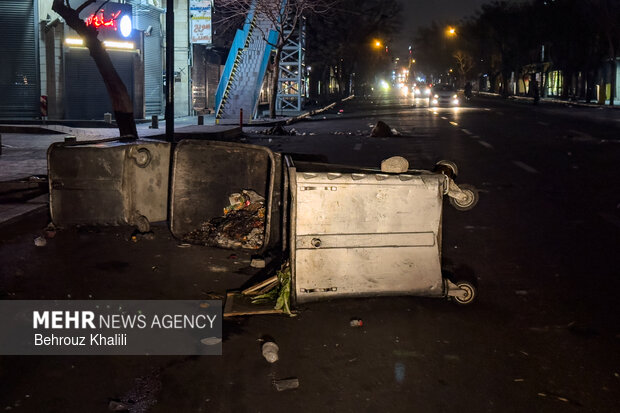 آتش اغتشاش به جان مردم