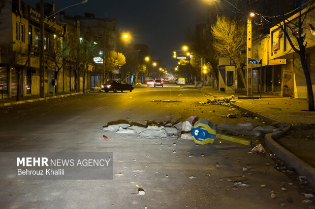 آتش اغتشاش به جان مردم