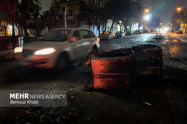 آتش اغتشاش به جان مردم