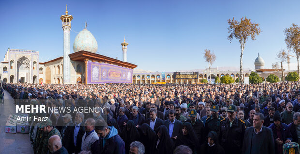 تشییع شهید شیراز