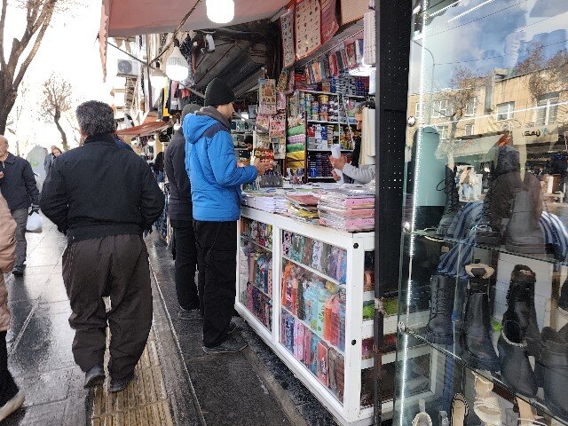 روال عادی زندگی روزمره در شهر سنندج