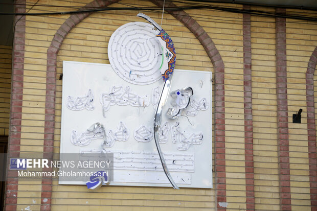 تخریب‌های آشوبگران در بوشهر